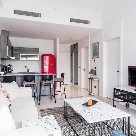 Chic And Luminous Flat In Umraniye